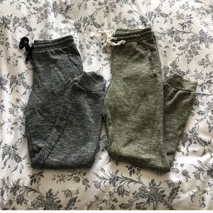 2 Sweatpants | Olive + Grey
